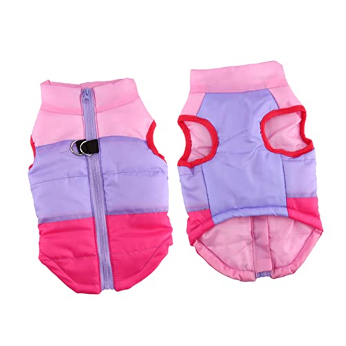 CLISPEED Hundeweste Warmes Hundekleidungsstück für Haustiere XL Rosy und Hundebekleidung für und Sport im Herbst und Winter von CLISPEED