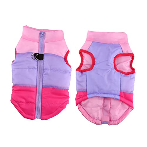 CLISPEED Hundeweste Winterjacke Warmes Hundemantel für Rosy und Stylische und Atmungsaktive Hundebekleidung für Herbst und Winter für und Sport von CLISPEED