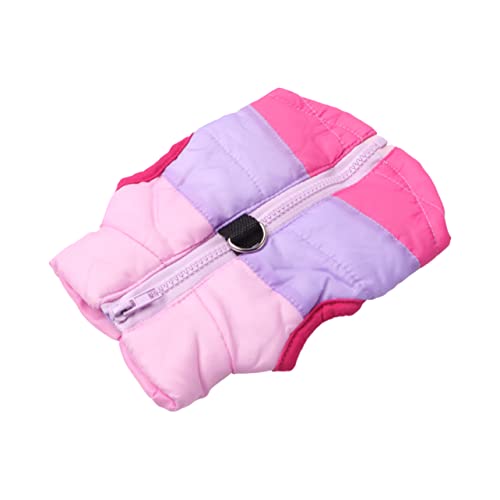 CLISPEED Hundeweste für Winter Bequeme und Hundekleidung aus Atmungsaktivem Material Xs Rosy und Herbst und Winteraktivitäten Schützt Bauch Kälte CLISPEED Hundeweste für Winter Bequeme und Hundekleidung aus Atmungsaktivem Material Xs Rosy und Herbst und Winteraktivitäten Schützt Bauch Kälte von CLISPEED