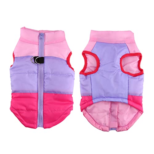 CLISPEED Hundeweste für Winter wasserdichte Hundejacke Warmer Haustiermantel Rosa Verstellbare Hundebekleidung für und Sport im Herbst und Winter CLISPEED Hundeweste für Winter wasserdichte Hundejacke Warmer Haustiermantel Rosa Verstellbare Hundebekleidung für und Sport im Herbst und Winter von CLISPEED