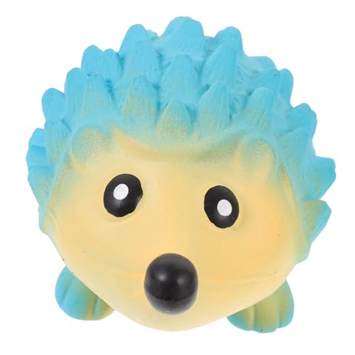 CLISPEED Igel Hundespielzeug Beißfestes Kauspielzeug für Welpen Geräuschaktiviertes Quietschspielzeug zur Zahnreinigung Robustes Pet Toy für Gesunde Zähne und Aktives von CLISPEED
