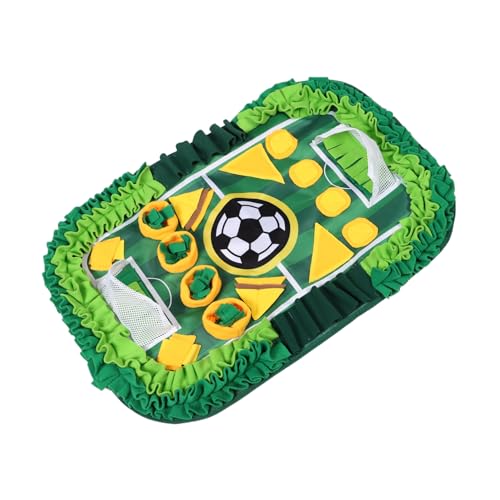 CLISPEED Interaktives Futterspielzeug im Fußballfeld Design Langsames Füttern Geruchstraining Robust Tragbar für Haustiere CLISPEED Interaktives Futterspielzeug im Fußballfeld Design Langsames Füttern Geruchstraining Robust Tragbar für Haustiere von CLISPEED