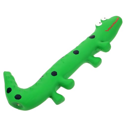 CLISPEED Interaktives Hundespielzeug Lustiges Lizardförmiges Kauspielzeug aus Latex für Kleine Hunde Fördert Zahnpflege und Sicheres für Welpen und Haustiere Grün CLISPEED Interaktives Hundespielzeug Lustiges Lizardförmiges Kauspielzeug aus Latex für Kleine Hunde Fördert Zahnpflege und Sicheres für Welpen und Haustiere Grün von CLISPEED
