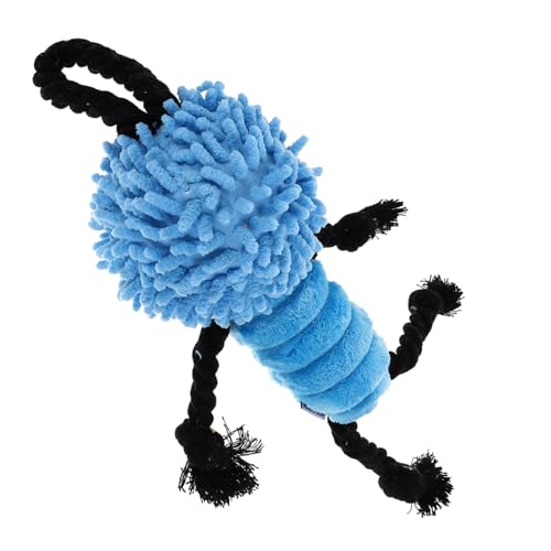 CLISPEED Interaktives Hundespielzeug Ziehspielzeug mit Quietscher Plüschmaterial Robustes Kauspielzeug für Kleine und Große Hunde Fördert Zahnpflege und Spielerisches Training CLISPEED Interaktives Hundespielzeug Ziehspielzeug mit Quietscher Plüschmaterial Robustes Kauspielzeug für Kleine und Große Hunde Fördert Zahnpflege und Spielerisches Training von CLISPEED