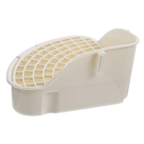 CLISPEED Kasten Haustiertoilette Hamster klo kaninchentoilette Nagetier-Ecktoilette Ecktoilette für Haustiere Hasen-Töpfchen Katzentoiletten Häschen Toilette Kaninchen Töpfchen Plastik Weiß CLISPEED Kasten Haustiertoilette Hamster klo kaninchentoilette Nagetier-Ecktoilette Ecktoilette für Haustiere Hasen-Töpfchen Katzentoiletten Häschen Toilette Kaninchen Töpfchen Plastik Weiß von CLISPEED