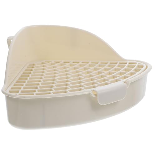 CLISPEED Kasten Kaninchentoilette Toiletten-trainingssitz Ecktoilette Für Haustiere Haustiertoilette in Der Ecke Tierstreu Für Kaninchen Katzentoiletten Drinnen Wurf Ausbildung Plastik Weiß CLISPEED Kasten Kaninchentoilette Toiletten-trainingssitz Ecktoilette Für Haustiere Haustiertoilette in Der Ecke Tierstreu Für Kaninchen Katzentoiletten Drinnen Wurf Ausbildung Plastik Weiß von CLISPEED