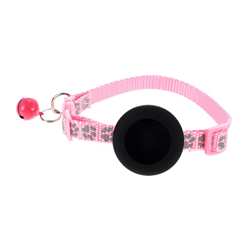 CLISPEED Katzenhalsband Haustier Sicherheitshalsband Mit Abreißsicherung Kätzchen Hundehalsband Mit Fliegen Katzenglocke Katzensicherheitshalsband Schnellverschluss Katzenglocken von CLISPEED