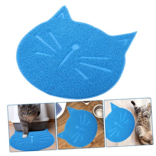 CLISPEED Katzennapfunterlage rutschfeste und wasserdichte Fütterungsmatte aus Premium Kreatives Katzenmotiv für Futter und Wassernäpfe Schützt Boden vor Verschmutzung CLISPEED Katzennapfunterlage rutschfeste und wasserdichte Fütterungsmatte aus Premium Kreatives Katzenmotiv für Futter und Wassernäpfe Schützt Boden vor Verschmutzung von CLISPEED