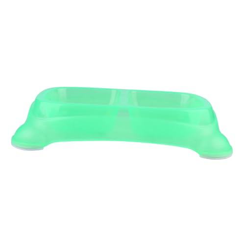 CLISPEED Katzenschale Für Haustiere rutschfeste Futterschale Und Trinkschüssel Doppeltes Design Transparent Für Futter Und Wasser CLISPEED Katzenschale Für Haustiere rutschfeste Futterschale Und Trinkschüssel Doppeltes Design Transparent Für Futter Und Wasser von CLISPEED
