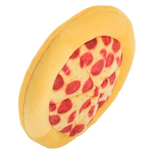 CLISPEED Kauspielzeug für Hunde Langlebiges und Interaktives Pizza mit Quietscher für Welpen und Aggressive Stärkt die Zähne und Sorgt für Stundenlangen Spielspaß CLISPEED Kauspielzeug für Hunde Langlebiges und Interaktives Pizza mit Quietscher für Welpen und Aggressive Stärkt die Zähne und Sorgt für Stundenlangen Spielspaß von CLISPEED