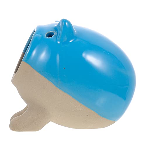 CLISPEED Keramik Hamster Nest mit Kühlfunktion Farbverlauf Design für Komfortable Schlaf und Spielmöglichkeiten für Hamster und Kleine Haustiere von CLISPEED