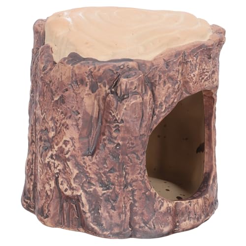 CLISPEED Keramisches Hamster Nest Imitation Haustierversteck Für Kleine Hamsterbett Für Zwerghamster von CLISPEED