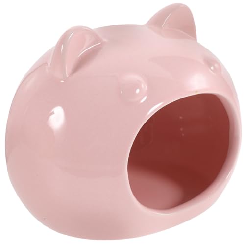 CLISPEED Kleines Keramik Haus für Hamster und Meerschweinchen Niedliches Versteck für Kleintiere Cartoon Design Langlebig und Dekorativ für Haustierliebhaber CLISPEED Kleines Keramik Haus für Hamster und Meerschweinchen Niedliches Versteck für Kleintiere Cartoon Design Langlebig und Dekorativ für Haustierliebhaber von CLISPEED