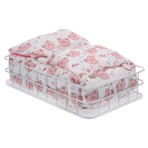 CLISPEED Kleintier hängematte Weiß mit Metallrahmen Atmungsaktives Hamsterbett für Chinchillas Ratten und Kaninchen Weiches Winter schlafnest für Kleintierkäfige Sicherer Kuschelplatz CLISPEED Kleintier hängematte Weiß mit Metallrahmen Atmungsaktives Hamsterbett für Chinchillas Ratten und Kaninchen Weiches Winter schlafnest für Kleintierkäfige Sicherer Kuschelplatz von CLISPEED