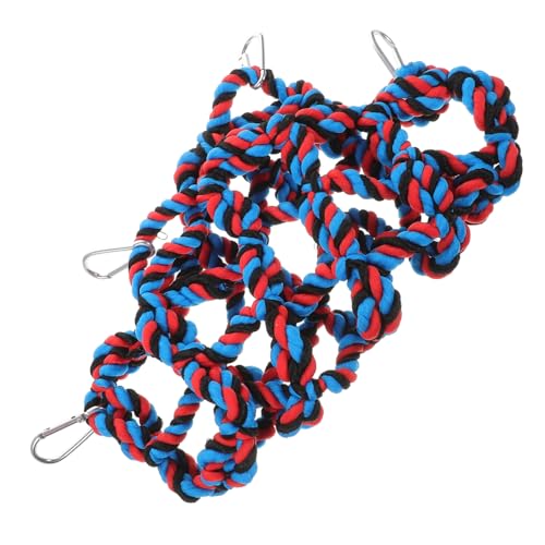 CLISPEED Kletterspielzeug Hängematte für Kletternetz für Große und Mittelgroße Papageien zu Installieren Langlebig mit Aufhängeseil CLISPEED Kletterspielzeug Hängematte für Kletternetz für Große und Mittelgroße Papageien zu Installieren Langlebig mit Aufhängeseil von CLISPEED