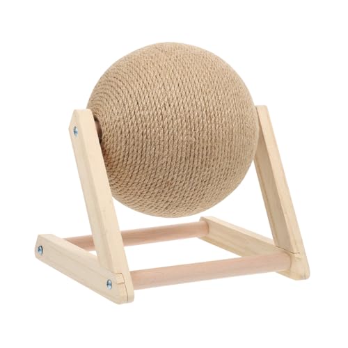 CLISPEED Kratzball für Katzen Mittelgroß aus Langlebiges Katzenspielzeug zum Kratzen Beißen und Beruhigendes Pet Toy für Katzen und Kleine Haustiere Geeignet für Zuhause und Tiergeschäft von CLISPEED