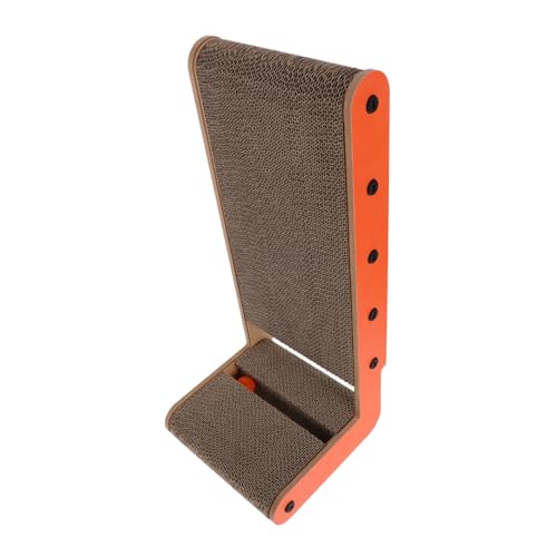 CLISPEED Kratzbrett für Indoor Katzen Spiel und Ruheplatz mit Integriertem Kletterelement und Ballspielzeug Platzsparendes Design für Kätzchen CLISPEED Kratzbrett für Indoor Katzen Spiel und Ruheplatz mit Integriertem Kletterelement und Ballspielzeug Platzsparendes Design für Kätzchen von CLISPEED