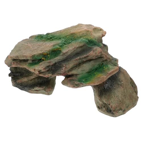 CLISPEED Kunstharz Schildkröten Kletterplattform Versteckhöhle Terrarium Dekoration Naturnahes Reptilienversteck Schützender Unterschlupf für Schildkröten und Echsen im Aquarium und CLISPEED Kunstharz Schildkröten Kletterplattform Versteckhöhle Terrarium Dekoration Naturnahes Reptilienversteck Schützender Unterschlupf für Schildkröten und Echsen im Aquarium und von CLISPEED