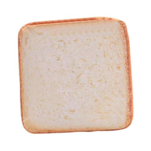 CLISPEED Kuscheliges Toast Design Sitzkissen Plüsch Sofakissen für Katzen Schlafunterlage und Rückenkissen Wohnzimmer Schlafzimmer Dekoration CLISPEED Kuscheliges Toast Design Sitzkissen Plüsch Sofakissen für Katzen Schlafunterlage und Rückenkissen Wohnzimmer Schlafzimmer Dekoration von CLISPEED