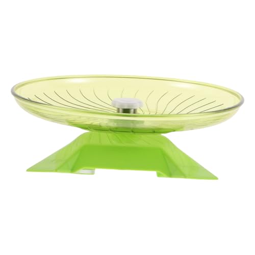 CLISPEED Leises Hamster Laufrad mit Ständer Geräuscharmes Hamster Flying Saucer Laufrad für Mäuse Zwerghamster Igel und Kleintiere Stabile rutschfeste Ausführung für Ruhigen Heimgebrauch CLISPEED Leises Hamster Laufrad mit Ständer Geräuscharmes Hamster Flying Saucer Laufrad für Mäuse Zwerghamster Igel und Kleintiere Stabile rutschfeste Ausführung für Ruhigen Heimgebrauch von CLISPEED