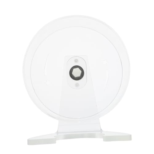 CLISPEED Leises Hamsterrad mit Stand Transparentes Laufrad für Kleintiere Geräuscharmes Hamsterspielzeug Ergonomisches Langlebiges Mäuse Laufrad für Gesunde Bewegung CLISPEED Leises Hamsterrad mit Stand Transparentes Laufrad für Kleintiere Geräuscharmes Hamsterspielzeug Ergonomisches Langlebiges Mäuse Laufrad für Gesunde Bewegung von CLISPEED