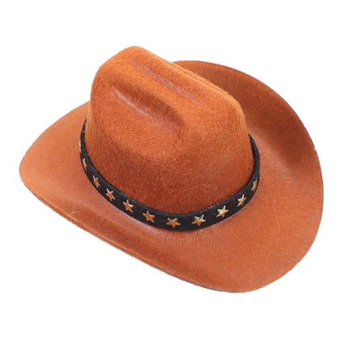 CLISPEED Lustiger Hund Cowboy Hut mit Sternverzierung Niedliches Pet Costume Hat für Welpen Dekorativer Party Hundehut Einfach Anzuziehen Modisches Accessoire für Hunde und Katzen CLISPEED Lustiger Hund Cowboy Hut mit Sternverzierung Niedliches Pet Costume Hat für Welpen Dekorativer Party Hundehut Einfach Anzuziehen Modisches Accessoire für Hunde und Katzen von CLISPEED