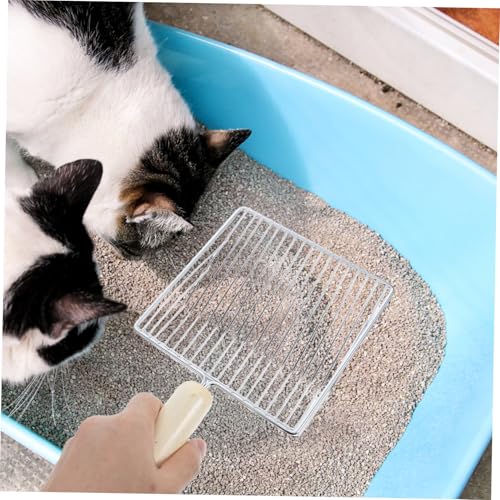 CLISPEED Metall Katzenstreuschaufel mit Langem Rutschfestem Griff Langlebig und Ergonomisch für Einfache Effiziente von Katzentoiletten Robustes Material für Dauerhaften Einsatz CLISPEED Metall Katzenstreuschaufel mit Langem Rutschfestem Griff Langlebig und Ergonomisch für Einfache Effiziente von Katzentoiletten Robustes Material für Dauerhaften Einsatz von CLISPEED