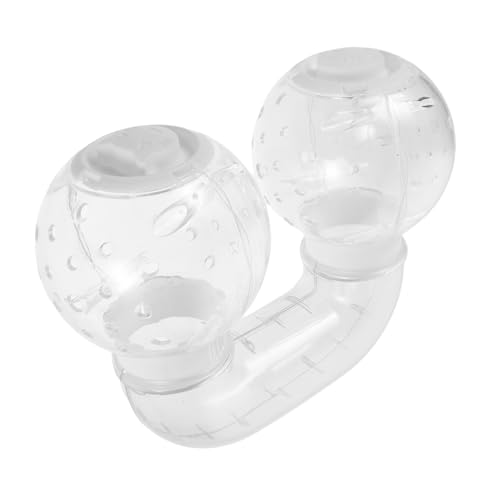 CLISPEED Modulares Spielrohr für Kleine Tiere Anpassbare Leichte und Tragbare Hamster Röhre für Sicheres und Erkundung Transparentes Design für Kaninchen Chinchillas und von CLISPEED
