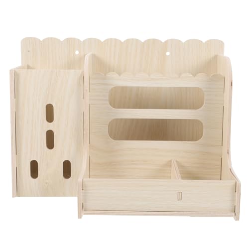 CLISPEED Multifunktionaler Holz futterhalter für Kaninchen und Meerschweinchen Stabiles Sicheres Design Einfache Reinigung für Tägliche Fütterung Kleiner Haustiere CLISPEED Multifunktionaler Holz futterhalter für Kaninchen und Meerschweinchen Stabiles Sicheres Design Einfache Reinigung für Tägliche Fütterung Kleiner Haustiere von CLISPEED