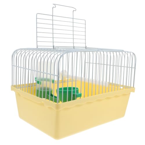 CLISPEED Multifunktionaler Reisekäfig Für Papageien Tragbarer Vogelkäfig Geräumig Mit Futterbox Und Wassertränke Für Reisen Mit Vögeln Konstruktion von CLISPEED