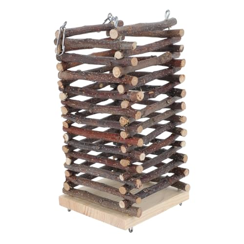 CLISPEED Natürliche Heuraufe aus Apfelholz Kleines Nagerfutter Rack für Kaninchen und Meerschweinchen Langlebig Platzsparend Glatte Oberfläche für Käfige und Kleintierbedarf CLISPEED Natürliche Heuraufe aus Apfelholz Kleines Nagerfutter Rack für Kaninchen und Meerschweinchen Langlebig Platzsparend Glatte Oberfläche für Käfige und Kleintierbedarf von CLISPEED