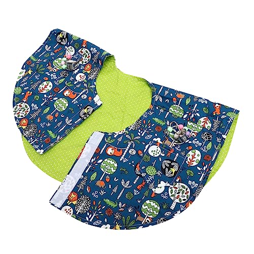 CLISPEED Papagei Schulterprotektor Poop Cape aus Weichem Material Multifunktionaler Vogelschutz für Kleine bis Mittlere Vögel Verhindert Kratzer und Verschmutzung mit von CLISPEED