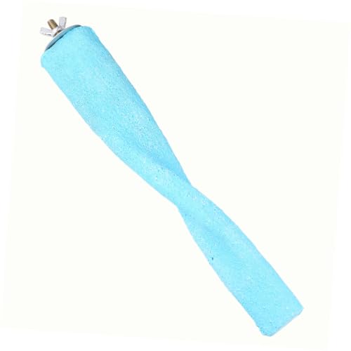 CLISPEED Papageien Sitzstange Wellenmuster Vogelspielzeug für Käfig Vögel Balance Krallenpflege Blau CLISPEED Papageien Sitzstange Wellenmuster Vogelspielzeug für Käfig Vögel Balance Krallenpflege Blau von CLISPEED