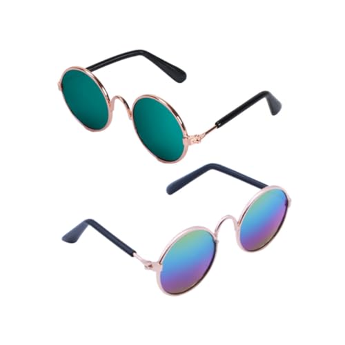 CLISPEED Pet Brille Parodie Haustier Brillen Gläser Hundevisiere Für Kleine Hunde Welpe Zahnpasta Für Hunde Hundeperücken Hundekinderwagen Bausatz Hund Hundepflegeset von CLISPEED
