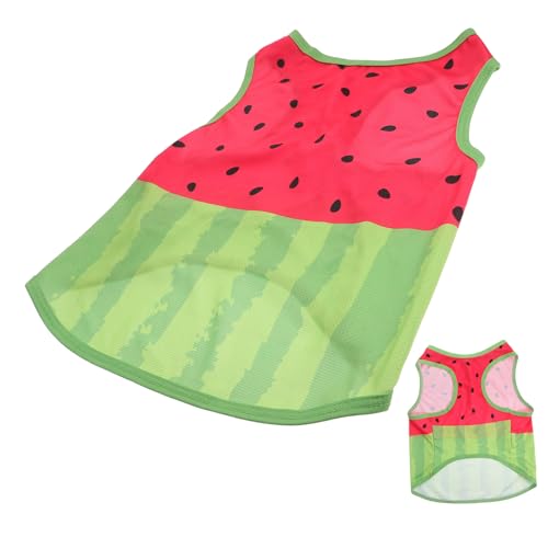 CLISPEED Pet Cooling Weste für Hunde XL Wassermelonen Atmungsaktiv Kühlend Bequem Sommerkleidung für Große Hunde Geeignet CLISPEED Pet Cooling Weste für Hunde XL Wassermelonen Atmungsaktiv Kühlend Bequem Sommerkleidung für Große Hunde Geeignet von CLISPEED