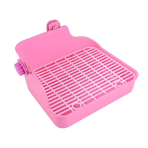 CLISPEED Haustier Töpfchentrainer für Hamster Frettchen und Kaninchen Kunststoff Toilette für Innenbereich Einfach zu Reinigen mit Wanddesign für Kleintiere CLISPEED Haustier Töpfchentrainer für Hamster Frettchen und Kaninchen Kunststoff Toilette für Innenbereich Einfach zu Reinigen mit Wanddesign für Kleintiere von CLISPEED