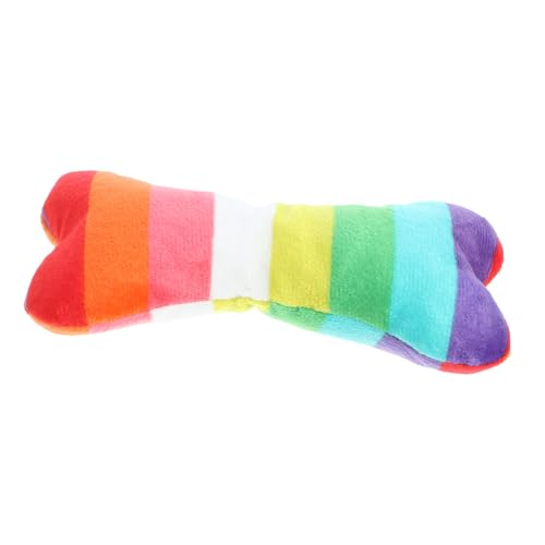 CLISPEED Plüsch Kauspielzeug Für Unverwüstliches Quietschspielzeug Für Kleine Welpen Farbige Weiche Knochenspielzeuge Und Kauen Für Aggressive CLISPEED Plüsch Kauspielzeug Für Unverwüstliches Quietschspielzeug Für Kleine Welpen Farbige Weiche Knochenspielzeuge Und Kauen Für Aggressive von CLISPEED