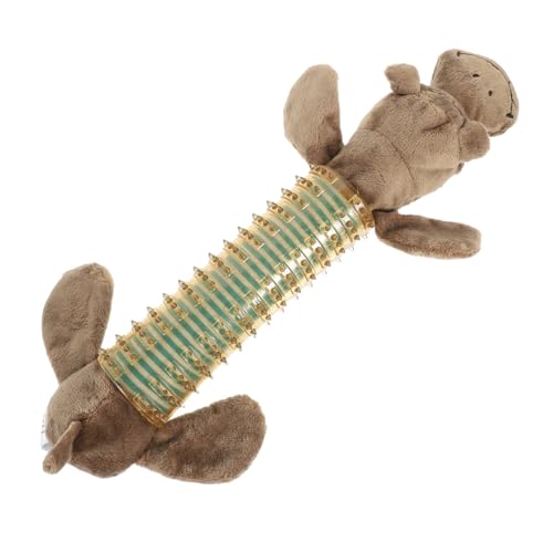 CLISPEED Quietschendes Kauspielzeug für Kleine Hunde Robustes Plüschspielzeug in Tierform Beißfestes zur Zahnpflege und Beschäftigung Fördert Spielerisch Bewegung und Positive von CLISPEED