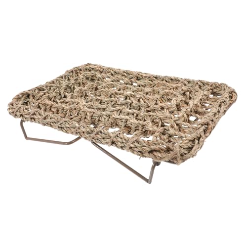 CLISPEED Reptile Lounger Bed aus Geflochtenem Stroh für Eidechsen Leguane und Geckos für Bessere Schlafqualität und Wohlbefinden von Reptilien CLISPEED Reptile Lounger Bed aus Geflochtenem Stroh für Eidechsen Leguane und Geckos für Bessere Schlafqualität und Wohlbefinden von Reptilien von CLISPEED
