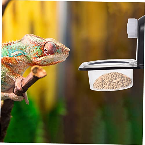 CLISPEED Reptilien Futter und Wassernapf mit Saugnapf Leichtes Langlebiges Material Abnehmbare Schüssel Stabiler Futternapf für Geckos und Baumbewohner Einfach zu Reinigen Befestigen CLISPEED Reptilien Futter und Wassernapf mit Saugnapf Leichtes Langlebiges Material Abnehmbare Schüssel Stabiler Futternapf für Geckos und Baumbewohner Einfach zu Reinigen Befestigen von CLISPEED