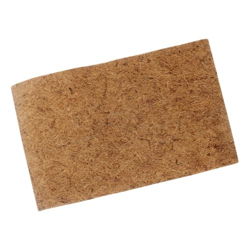 CLISPEED Reptilien Kokosfaser Teppich Matte Wärmepad für Terrarien Bearded Dragon Substrat Natürlicher Kokosfaservlies als Bodengrund für Schildkröten Eidechsen Geckos CLISPEED Reptilien Kokosfaser Teppich Matte Wärmepad für Terrarien Bearded Dragon Substrat Natürlicher Kokosfaservlies als Bodengrund für Schildkröten Eidechsen Geckos von CLISPEED