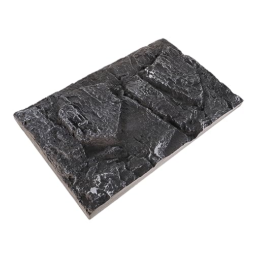 CLISPEED Reptilien Terrarium Hintergrundplatte Aus PU Material Dekorative Für Reptilienpanzer Realistischer Hintergrund Für Aquarien Und Terrarien von CLISPEED