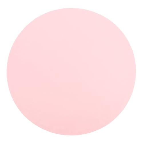 CLISPEED Runde Silikon Futtermatte für Haustiere Auslaufsicher und Hitzebeständig rutschfeste Napfunterlage für Hunde und Katzen Schmutzabweisend und Langlebig Geeignet für Fressnäpfe von CLISPEED