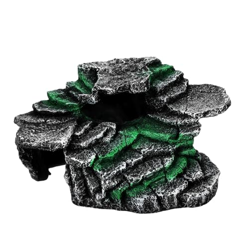 CLISPEED Schildkröten-aalplattform Schildkrötenpanzer- Reptilienlebensraum Reptilien-aalfelsen-aalplattform Für Wasserschildkröten Reptilien von CLISPEED