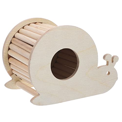 CLISPEED Schnecken Verstecken Ihr Nest Hamsterhütte Hamsterleiter Versteck Kleintiere Leiter Meerschweinchen Loft Käfig Häuser Und Verstecke Hamsterversteck Hamster Lebensraum von CLISPEED