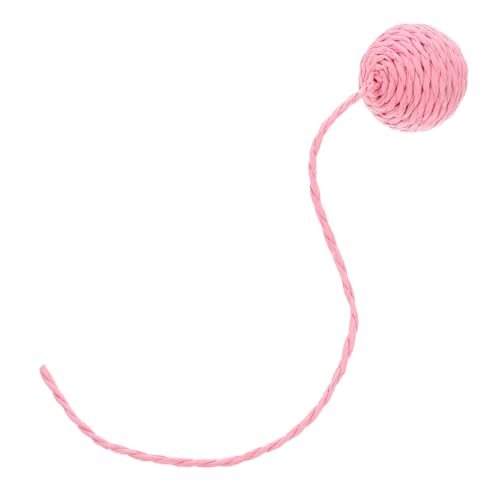CLISPEED Sisal Seil Ball mit Glöckchen für Kratzbaum Ersatzball für Kätzchen Indoor Fördert Bewegung und Spielspaß CLISPEED Sisal Seil Ball mit Glöckchen für Kratzbaum Ersatzball für Kätzchen Indoor Fördert Bewegung und Spielspaß von CLISPEED
