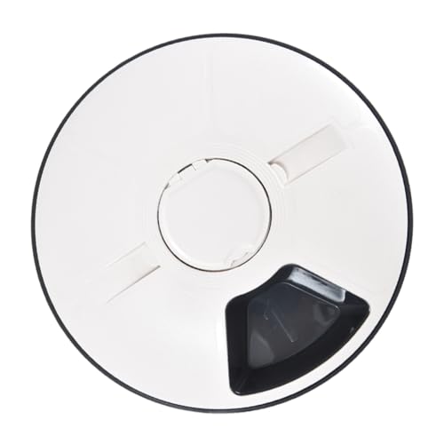 CLISPEED Smart Pet Futterautomat mit Musik und Rutsch Boden Programmierbarer Timer Abnehmbare Futterschüssel für Hunde und Katzen Einfach zu Reinigen und Robust Weiß CLISPEED Smart Pet Futterautomat mit Musik und Rutsch Boden Programmierbarer Timer Abnehmbare Futterschüssel für Hunde und Katzen Einfach zu Reinigen und Robust Weiß von CLISPEED