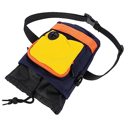 CLISPEED Snack-Trainings-Gürteltasche Beutel behandeln Welpe Träger waschbar hundeerziehung hundebedarf Hundezug-Hüfttasche verschleißfeste Trainingstasche für Haustiere Polyester Yellow von CLISPEED