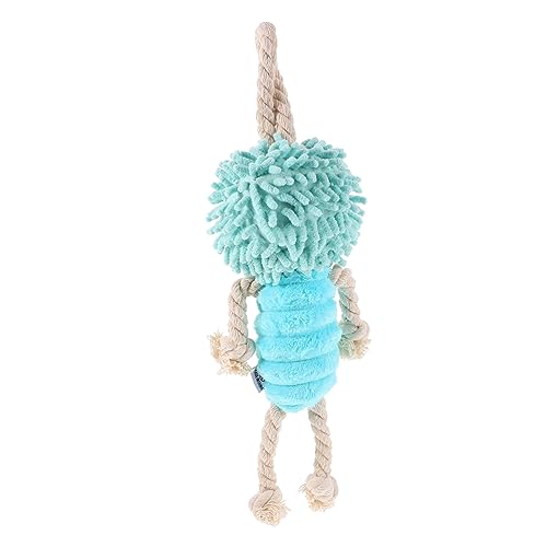 CLISPEED Squeaky Hundespielzeug Interaktives Zugspielzeug für Hunde Ziehen und Kauen Fördert Bewegung und Langeweile für Drinnen und Draußen Sanftem Blau CLISPEED Squeaky Hundespielzeug Interaktives Zugspielzeug für Hunde Ziehen und Kauen Fördert Bewegung und Langeweile für Drinnen und Draußen Sanftem Blau von CLISPEED