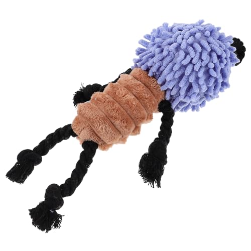 CLISPEED Squeaky für Hunde Interaktives Zugspielzeug für Welpen und Mittelgroße Hunde Kauspielzeug mit Quietscher für Training und Tägliche Aktivitäten Braun CLISPEED Squeaky für Hunde Interaktives Zugspielzeug für Welpen und Mittelgroße Hunde Kauspielzeug mit Quietscher für Training und Tägliche Aktivitäten Braun von CLISPEED